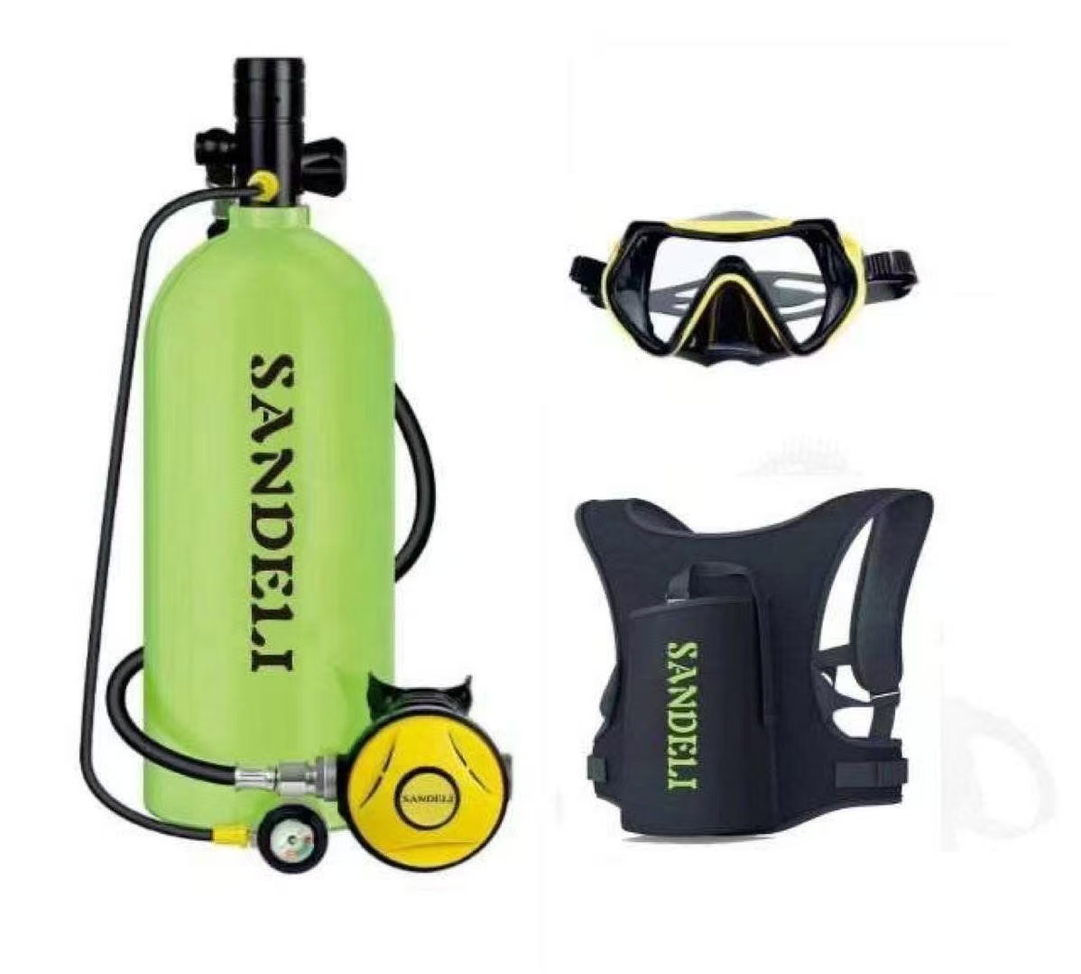Manufacturer-made 4-liter Scub - đánh giá và giá Diving Mask