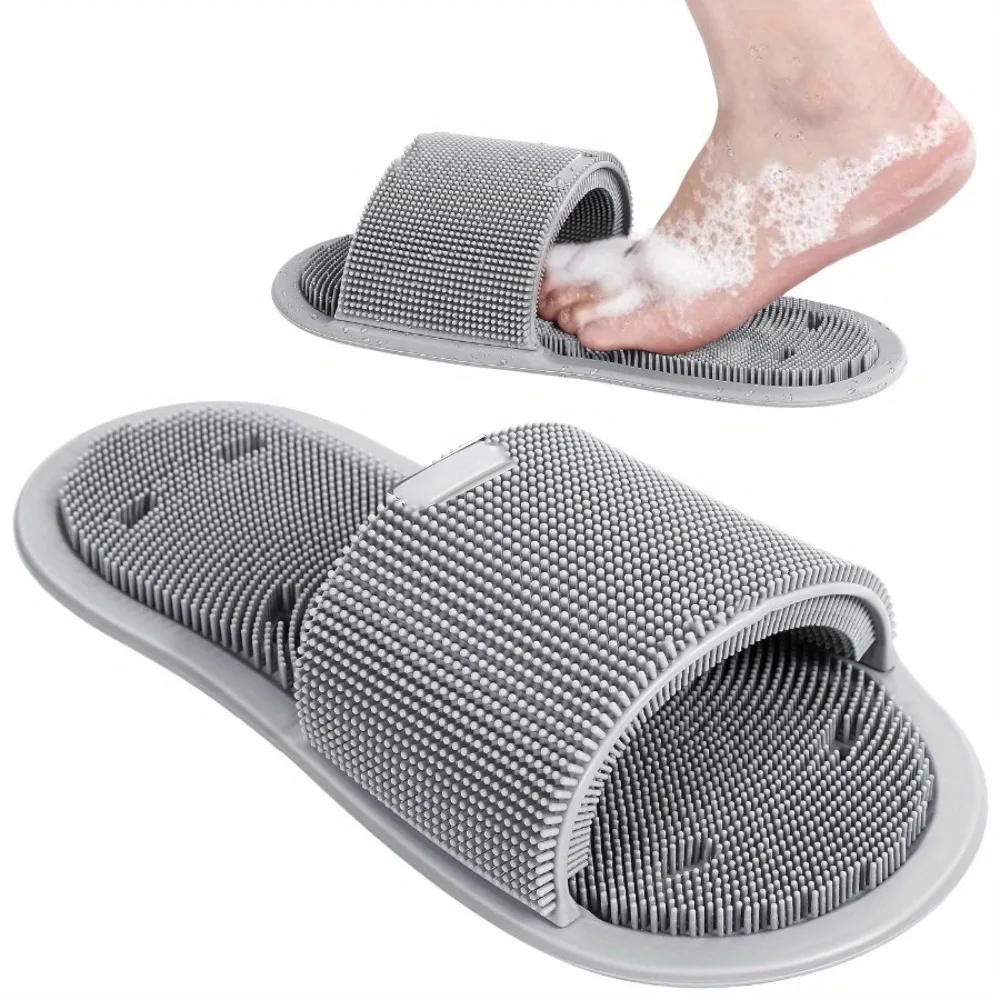 Silicone Foot Scrubber Brush S - đánh giá và giá Flippers Swimming