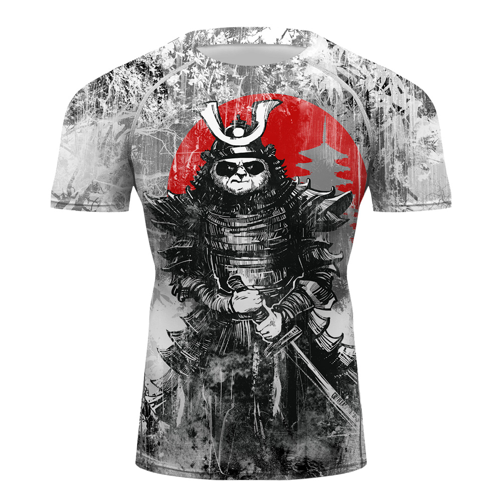 Mens Samurai Panda Boxing Quic - đánh giá và giá Rash Guard