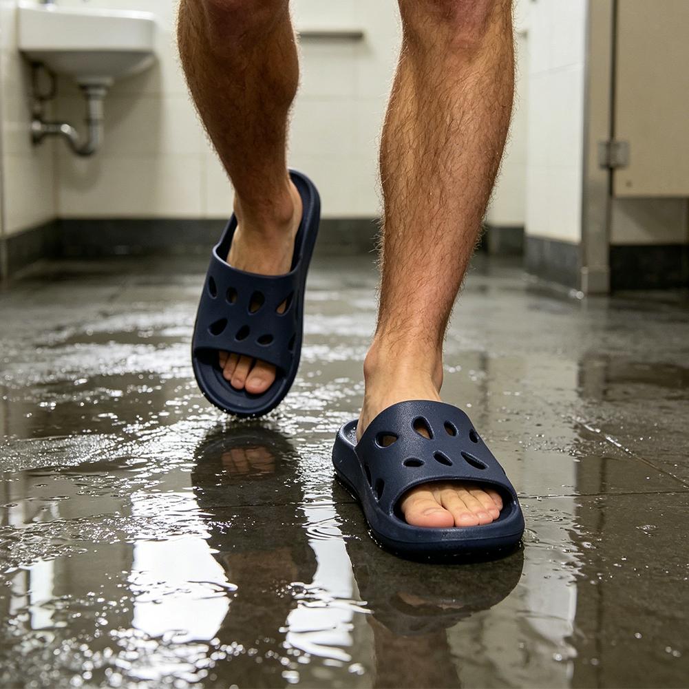 EVA Shower Slippers for Men No - đánh giá và giá Flippers Swimming