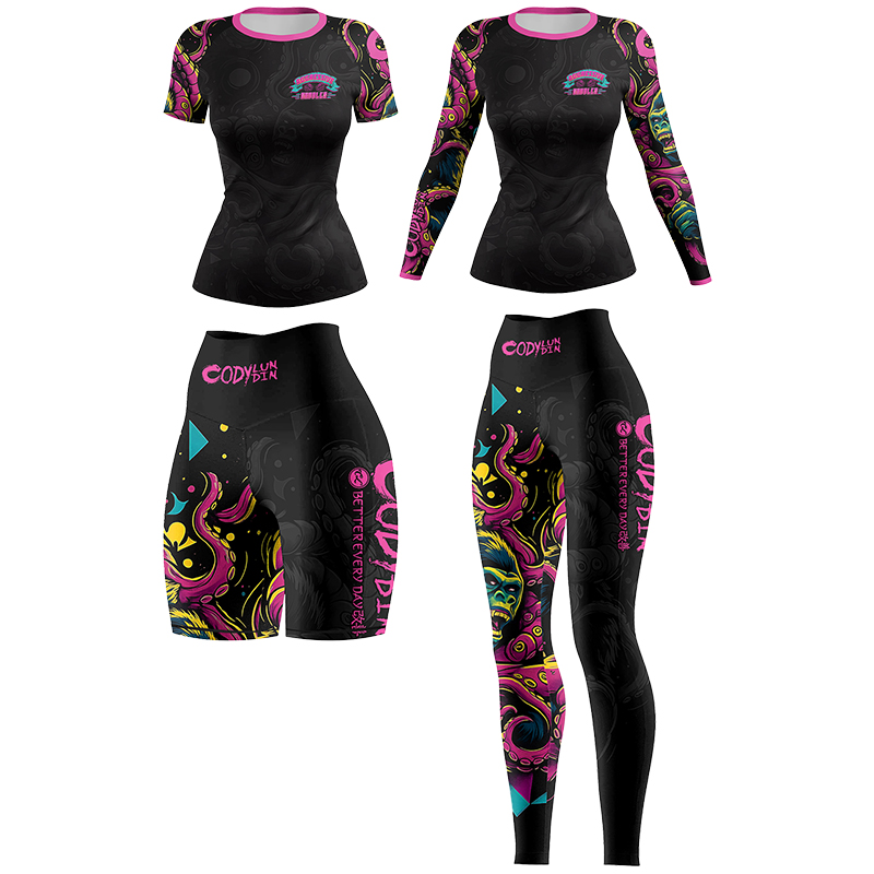 Cody Lundin Women's MMA BJJ Ra - đánh giá và giá Rash Guard