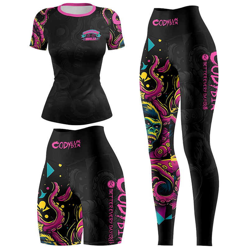 Cody Lundin Women's MMA BJJ Ra - đánh giá và giá Rash Guard
