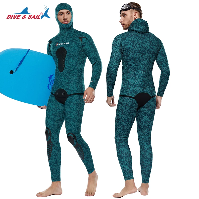 5mm Neoprene Two-Piece Open Ce - đánh giá và giá Wetsuit Men