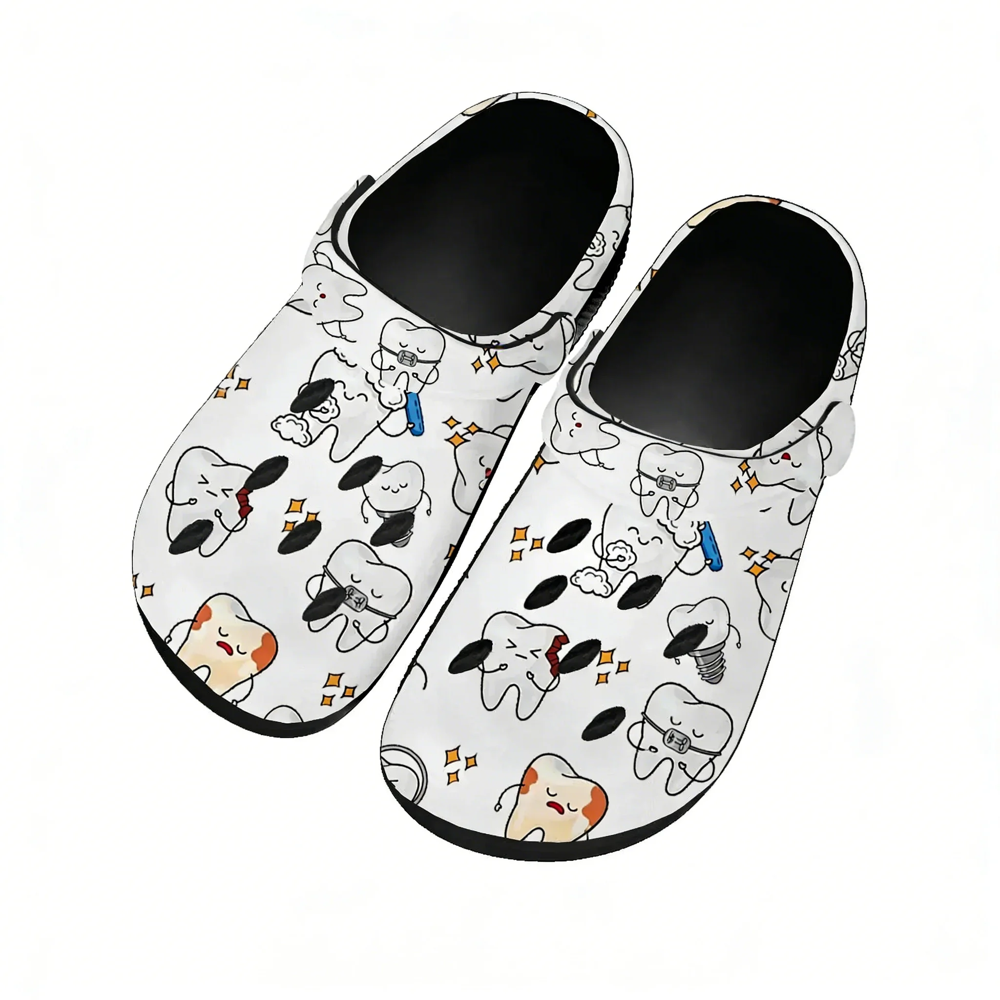 Tooth Dentist Cartoon Pattern  - đánh giá và giá Water Shoes