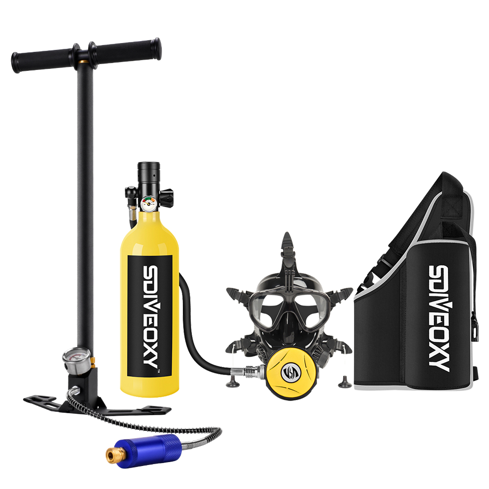 1L Integrated Head Diving Resp - đánh giá và giá Snorkeling Gear