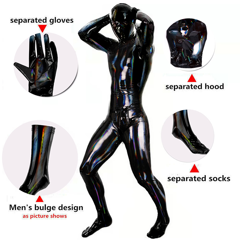 Mens Sexy PVC Leather Catsuit  - đánh giá và giá Wetsuit Men